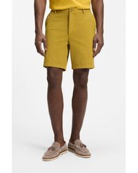 BOSS - Modern-Fit Shorts - Lyst