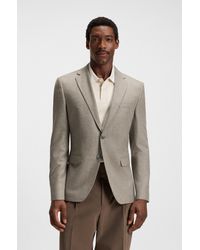 BOSS - Light Grey Men's Sport Coats Size 36r - Lyst
