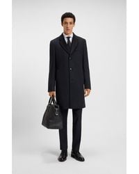 BOSS - Slim-Fit Coat - Lyst