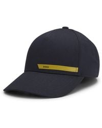 BOSS - Cotton-Twill Cap With Logo Print - Lyst