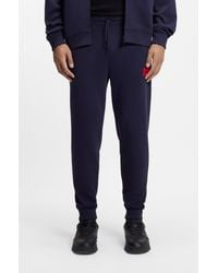 HUGO - Doak Closed Hem Jogging Bottoms - Lyst
