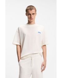 HUGO - Logo-Flag T-Shirt - Lyst