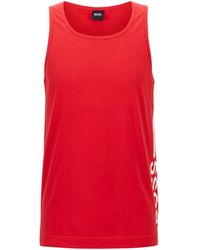 BOSS by Hugo Boss Sleeveless t-shirts for Men - Up to 35% off at Lyst.com