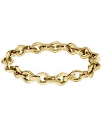 BOSS - Tone Bracelet With Petal-Shaped Links - Lyst