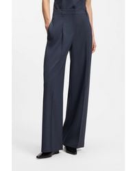 BOSS - Regular-Fit Trousers - Lyst