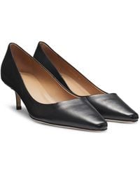 BOSS - Pumps Van Nappaleer Met Double B-Monogram - Lyst