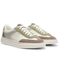 BOSS - Cupsole Trainers - Lyst
