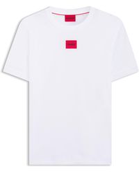 HUGO - Diragolino Logo T -shirt - Lyst