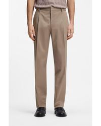 HUGO - Slim-Fit Trousers - Lyst