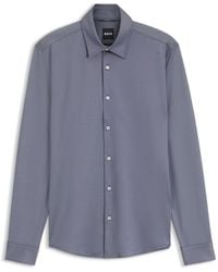 BOSS - Slim-Fit Shirt - Lyst