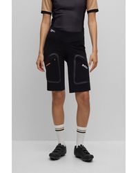 BOSS - X Assos Water-repellent Cargo Shorts With Reflective Details - Lyst