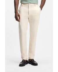 BOSS - Modern-Fit Trousers - Lyst