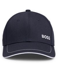 BOSS - Cap aus Baumwoll-Twill mit Logo-Detail - Lyst