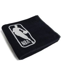 BOSS by HUGO BOSS & Nba Beach Towel With Jacquard Logos - Black