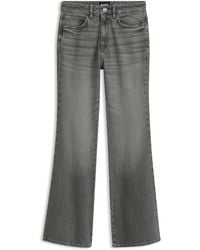 BOSS - Flared-Fit Jeans Van Stretchdenim Met Marmereffect - Lyst