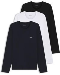 BOSS - 3-Pack Underwear Tops - Lyst