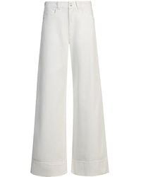 BOSS - Relaxed-Fit Hose Aus Baumwoll-Twill - Lyst