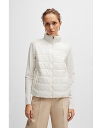 BOSS - Water-repellent Jacket With Lightweight Padding - Lyst