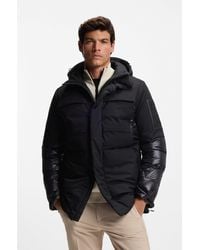 BOSS - Water-Repellent Parka Jacket With Down Filling - Lyst