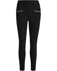 BOSS - Equestrian Slim-Fit Breeches With Full Grip - Lyst
