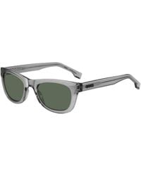 BOSS - Acetate Sunglasses With 3D Logo - Lyst