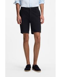 BOSS - Modern-Fit Shorts - Lyst
