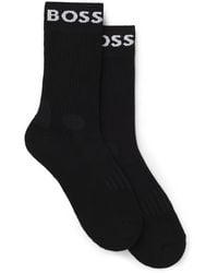 BOSS - Cushioned Quarter-Length Sport Socks - Lyst