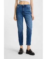HUGO - Mom Jeans - Lyst