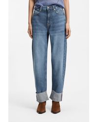BOSS - Blue Women's Jeans Size 27/28 - Lyst