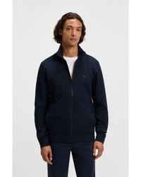 BOSS - Zip-Up Jacket - Lyst