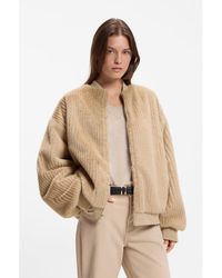 BOSS - Reversible Relaxed-Fit Bomber - Lyst
