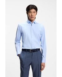 BOSS - Slim-Fit Shirt - Lyst