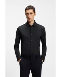 BOSS - Slim-Fit Shirt - Lyst