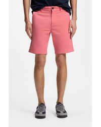 BOSS - Slim-Fit Shorts - Lyst