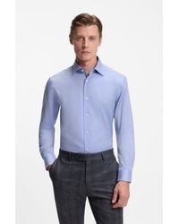 BOSS - Beckham X Slim-Fit Shirt - Lyst