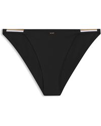 BOSS - Bikini Briefs With Signature-Stripe Elastic - Lyst