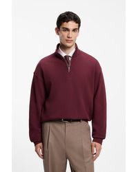 HUGO - Cotton Sweatshirt - Lyst