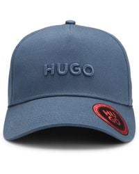 HUGO - Pet Van Katoenen Twill Met Logo - Lyst