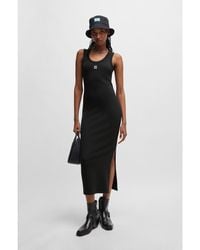 HUGO - Long-Length Dress - Lyst