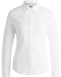 BOSS - Hemdbluse BEAMARA - Lyst
