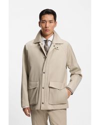 BOSS - Regular-Fit Jacket With Inner Vest - Lyst