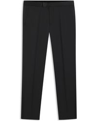 BOSS - One Slim-Fit Tuxedo Trousers - Lyst