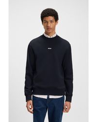 BOSS - Relaxed-Fit Sweatshirt - Lyst