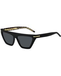 BOSS - Acetate Sunglasses With-Tone Details - Lyst