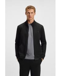 BOSS - Zip-Up Sweatshirt - Lyst