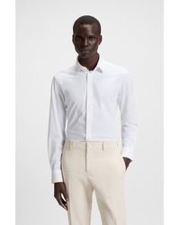 BOSS - Slim-Fit Shirt - Lyst