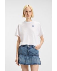 HUGO - Cotton-Jersey T-Shirt With Happy Logo - Lyst