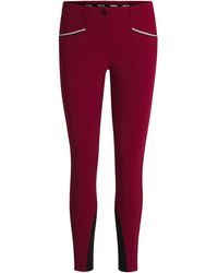 BOSS - Equestrian Slim-Fit Breeches With Full Grip - Lyst