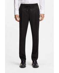 HUGO - Slim-Fit Trousers - Lyst