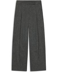 BOSS - Oversized-Fit Broek Van Stretchmateriaal Met Structuur - Lyst